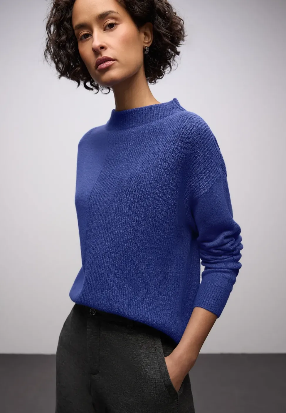 Strukturmix Pullover