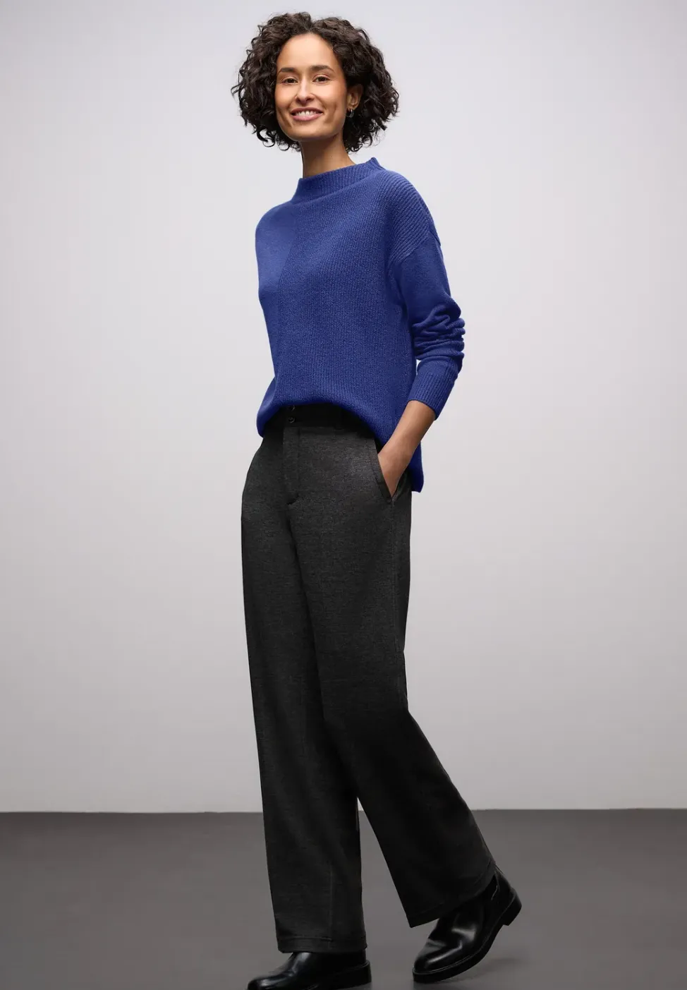 Strukturmix Pullover