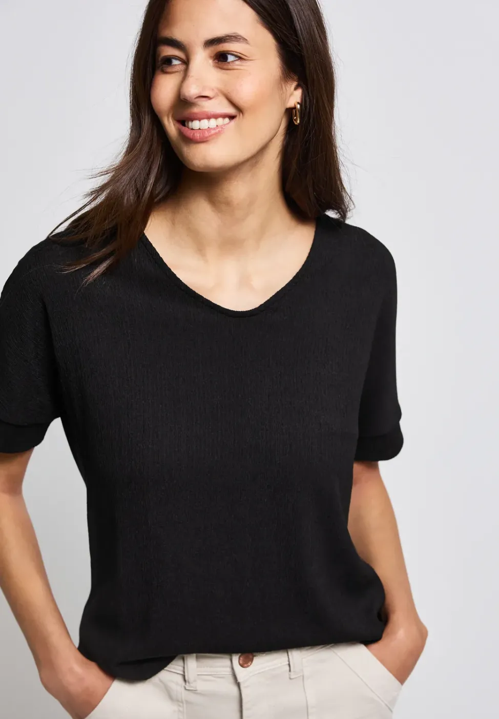 Strukturmix Shirt