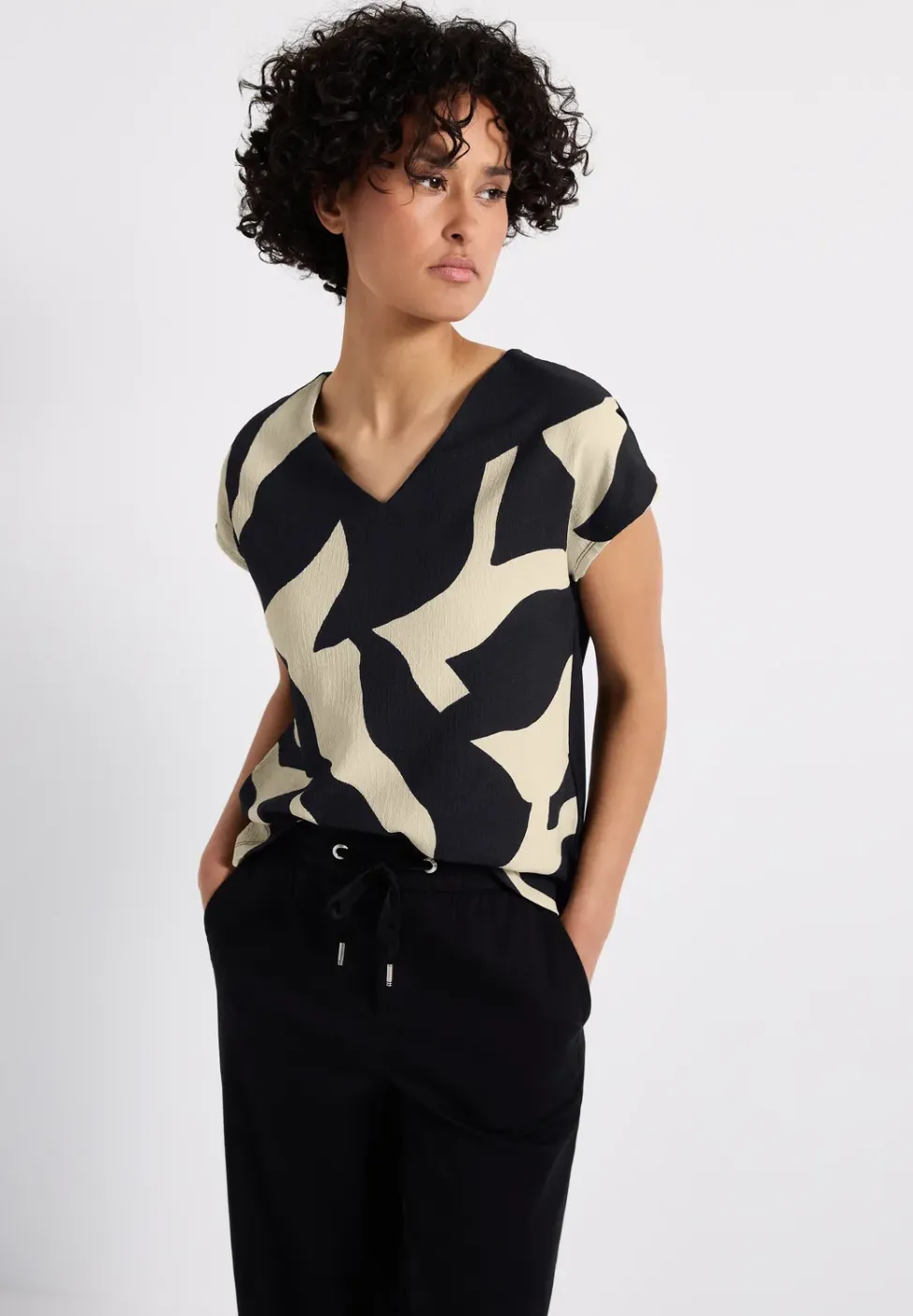 Strukturmix T-Shirt