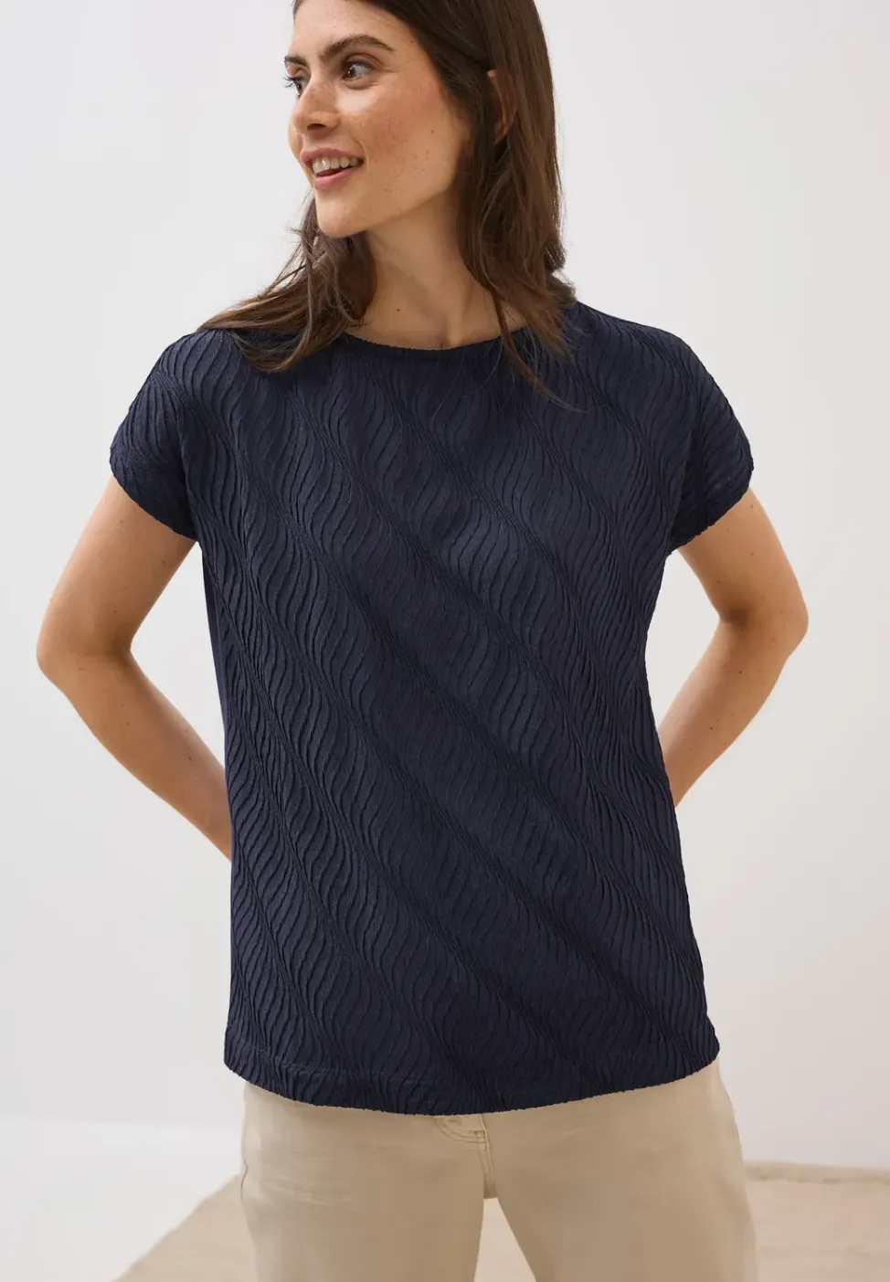 Strukturmix T-Shirt