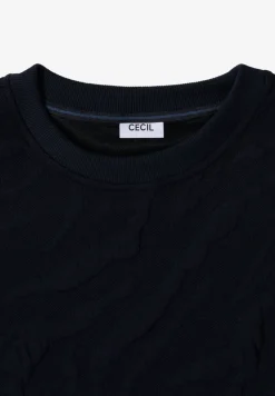 Strukturmuster Sweatshirt