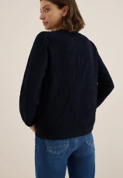Strukturmuster Sweatshirt
