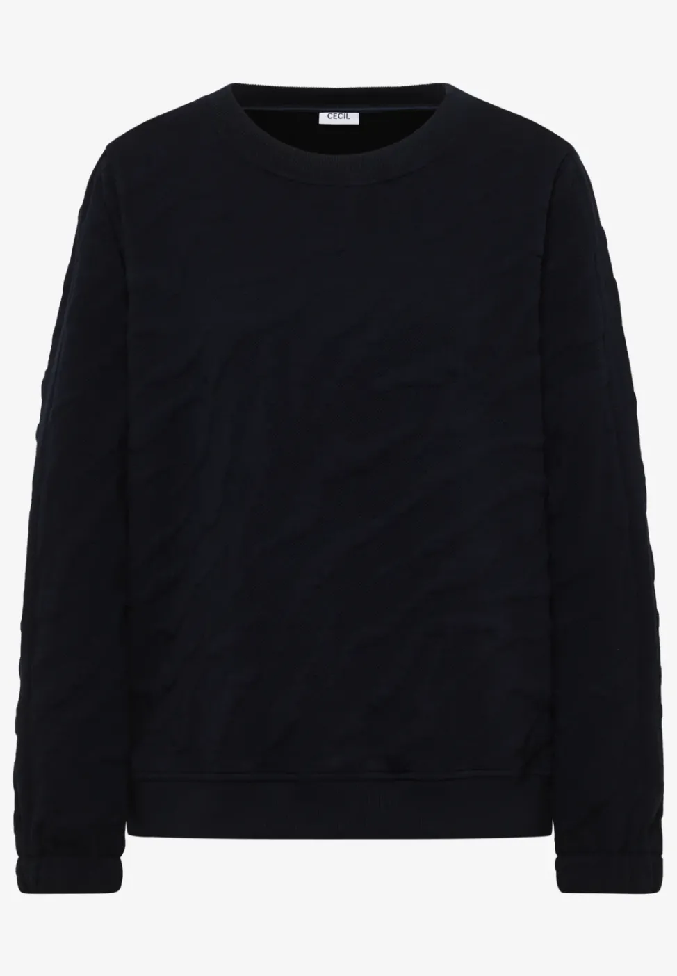 Strukturmuster Sweatshirt