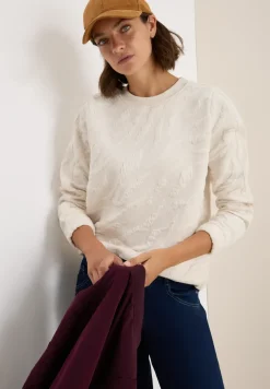Strukturmuster Sweatshirt