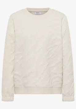 Strukturmuster Sweatshirt