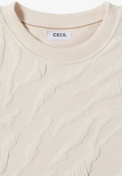 Strukturmuster Sweatshirt