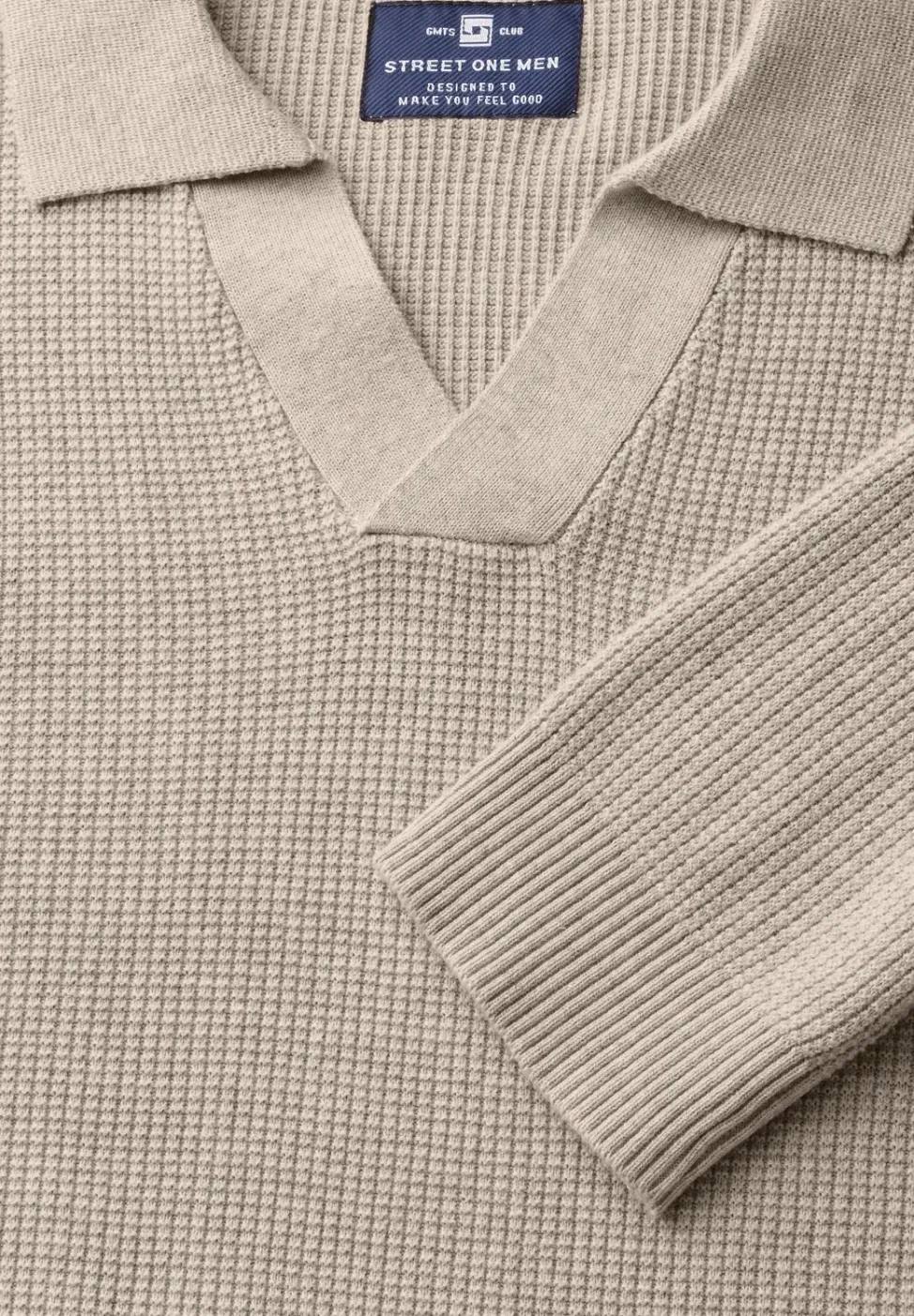 Struktur-Poloshirt