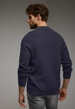 Struktur-Poloshirt