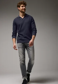 Struktur-Poloshirt