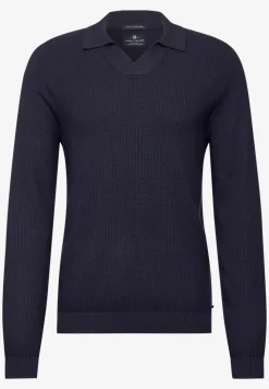 Struktur-Poloshirt