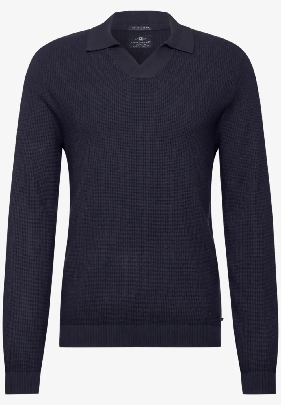 Struktur-Poloshirt