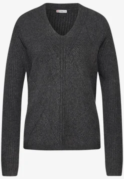 Struktur-Pullover