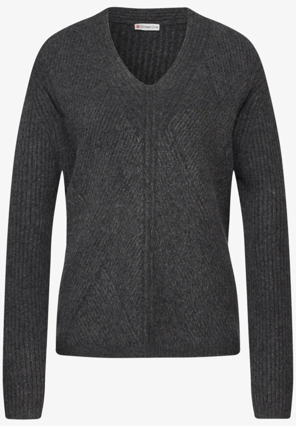 Struktur-Pullover