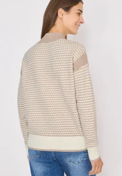 Struktur-Pullover