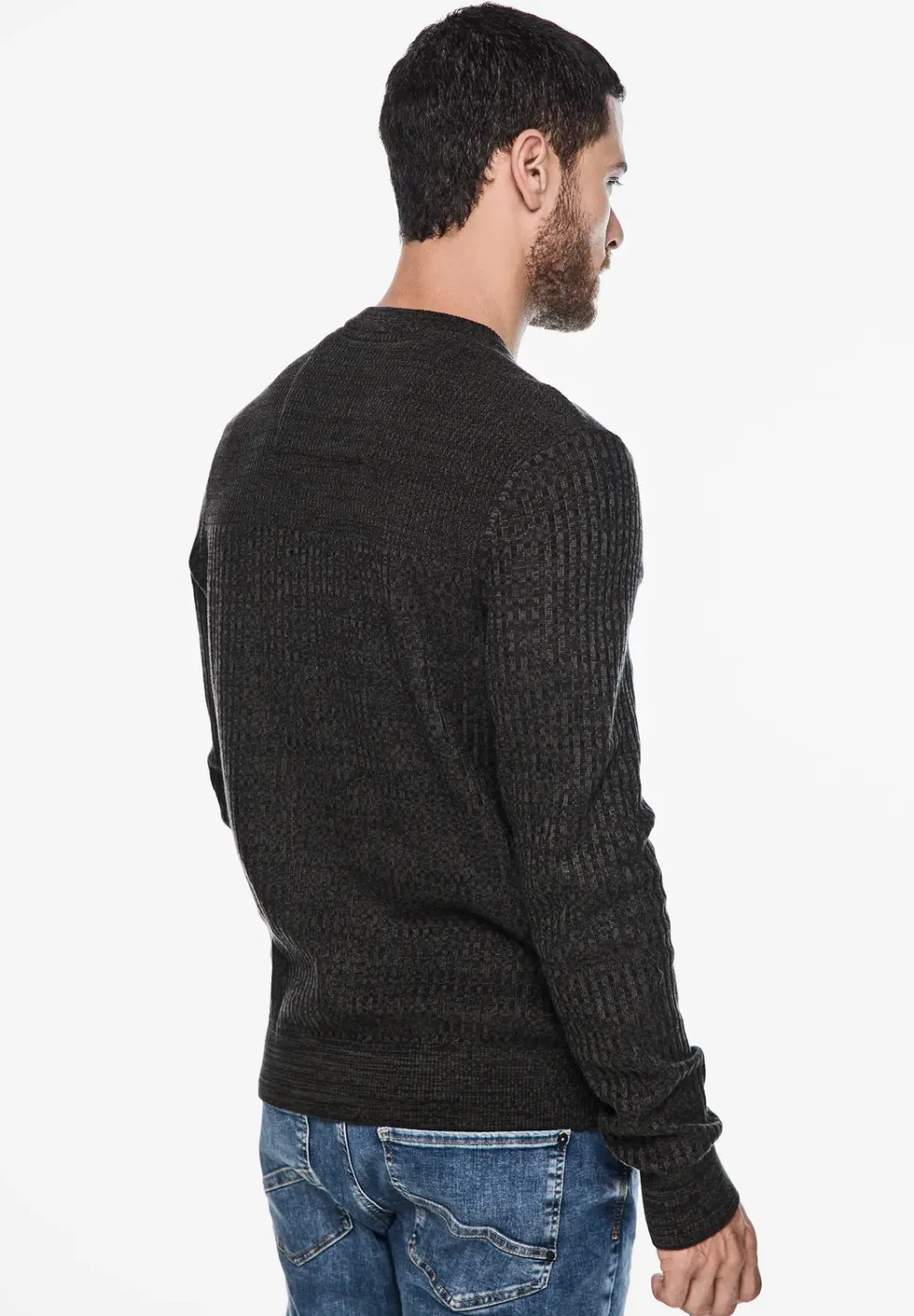 Strukturpullover