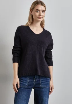 Struktur-Pullover