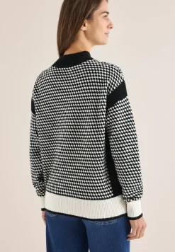 Struktur-Pullover