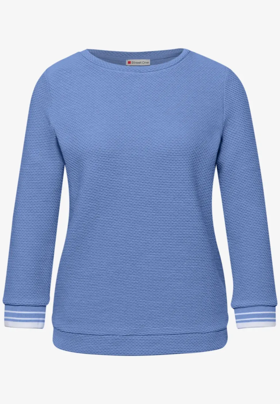 Strukturshirt mit Details