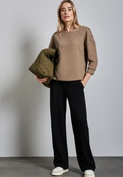 Strukturshirt mit Knöpfen
