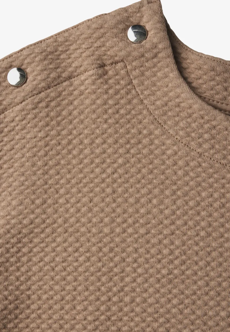 Strukturshirt mit Knöpfen
