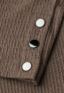Strukturshirt mit Knöpfen