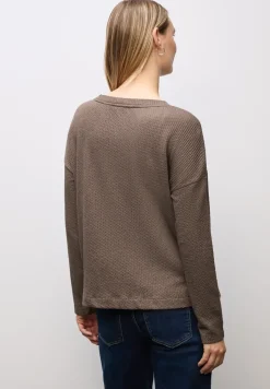 Strukturshirt mit Knöpfen