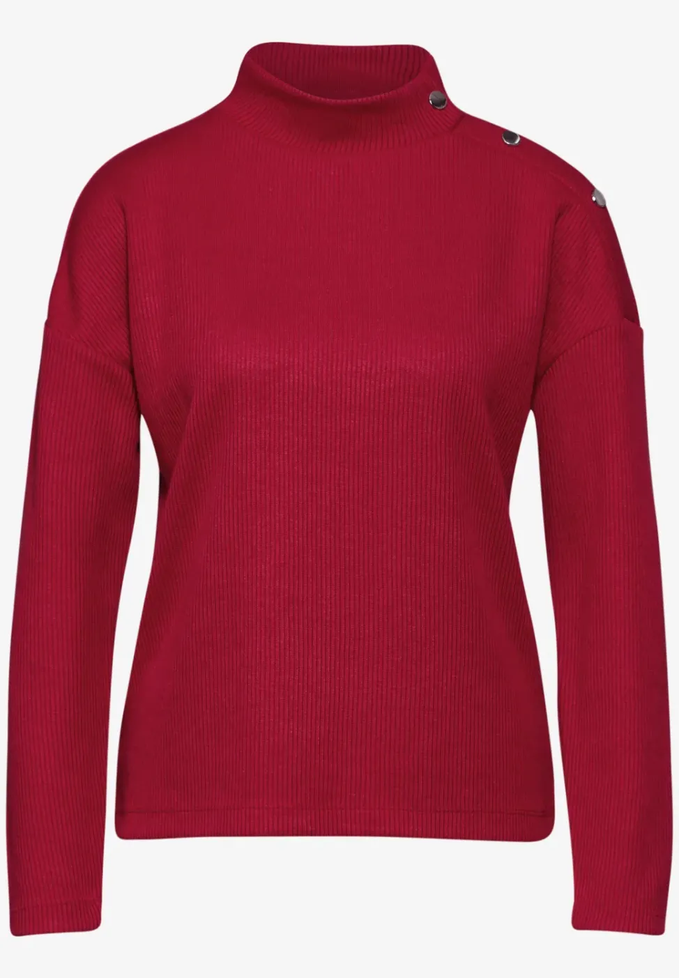 Strukturshirt mit Knöpfen