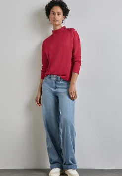 Strukturshirt mit Knöpfen