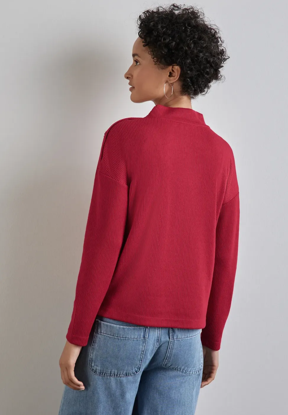 Strukturshirt mit Knöpfen