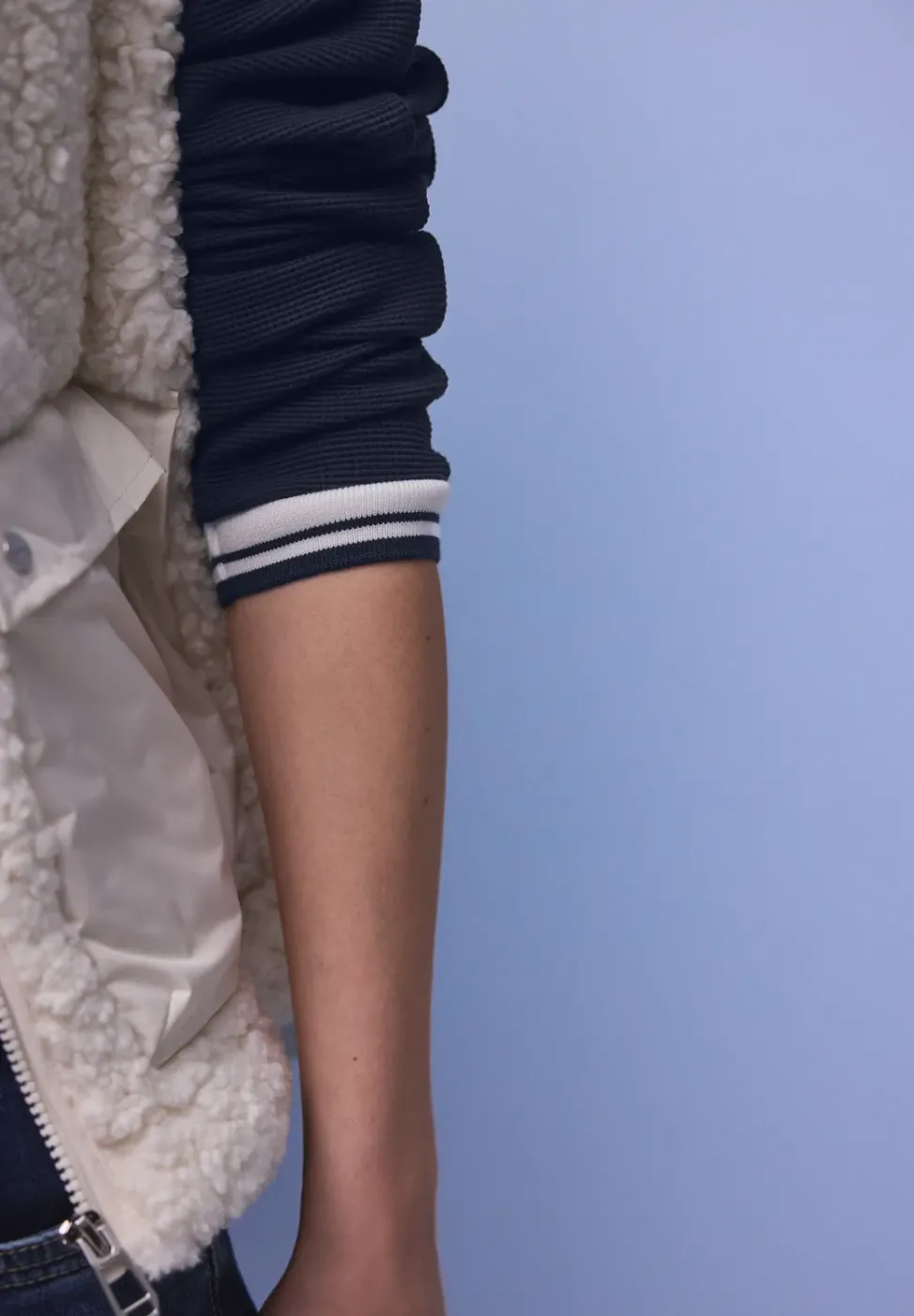 Strukturshirt mit Tape