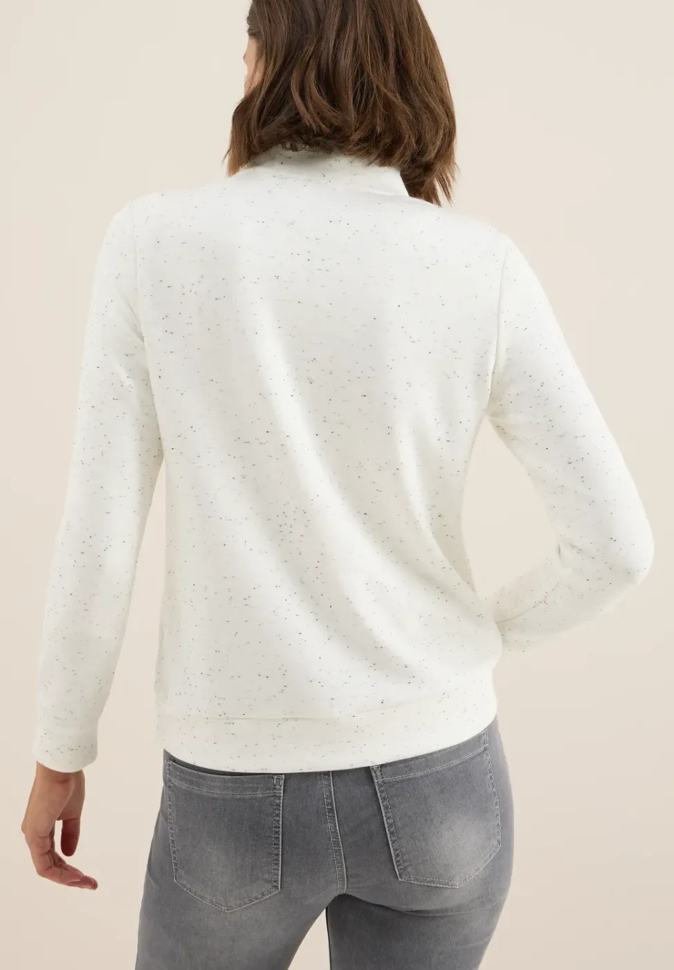 Strukturshirt mit Troyer