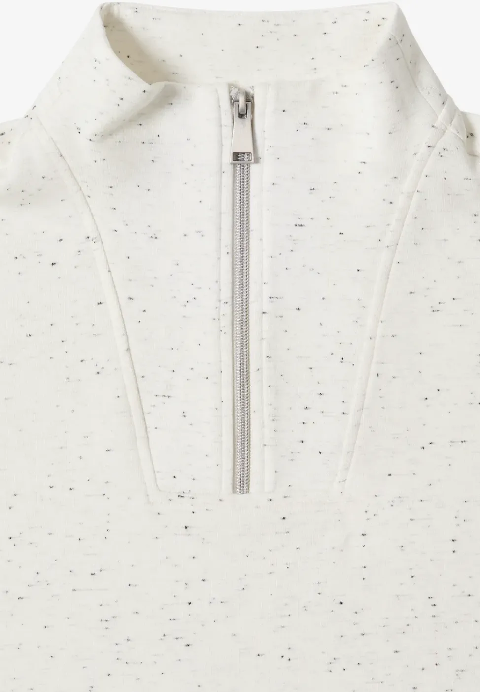 Strukturshirt mit Troyer