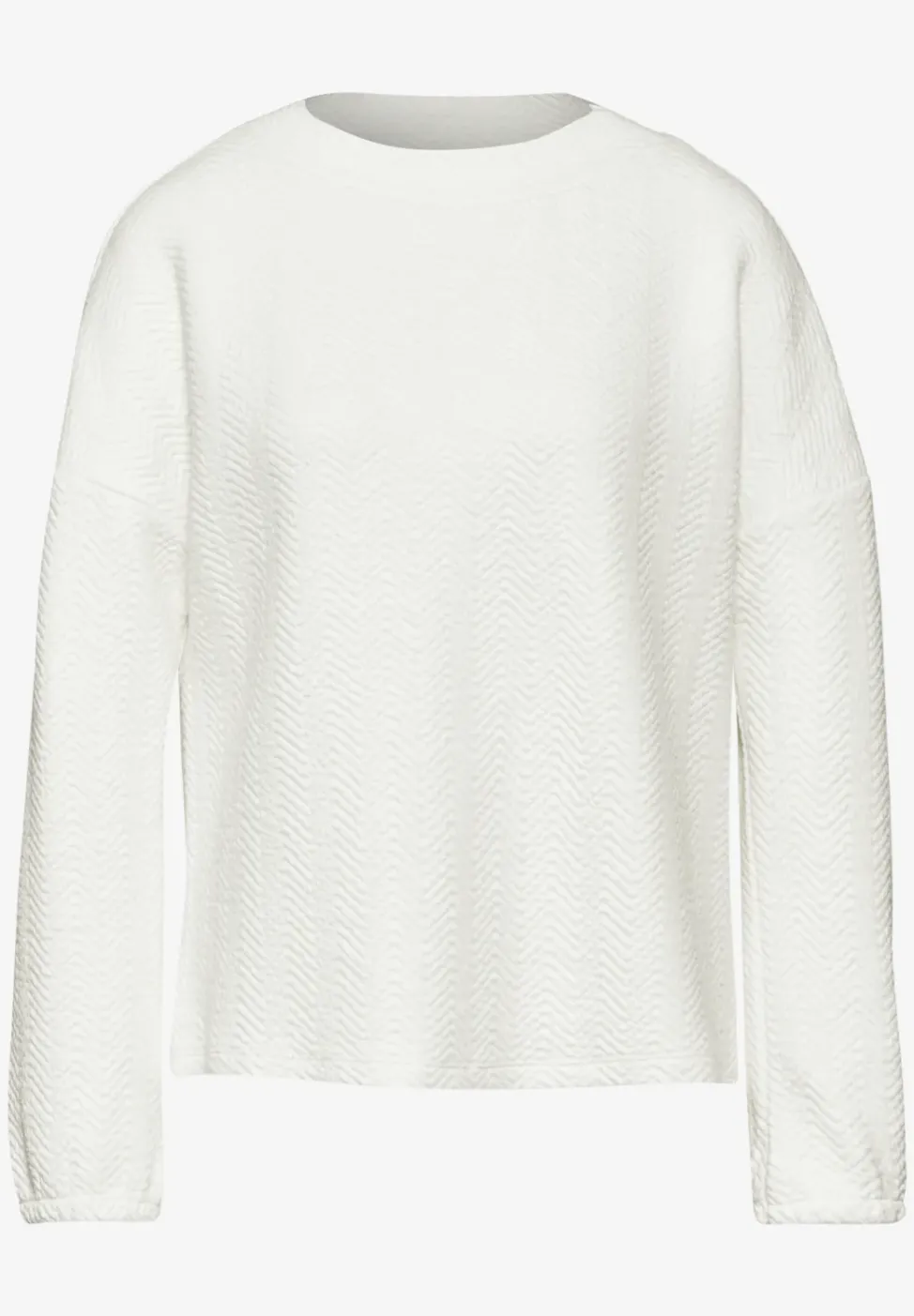 Strukturshirt mit Turtleneck