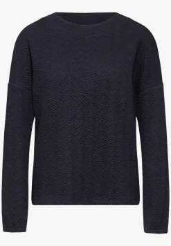 Strukturshirt mit Turtleneck