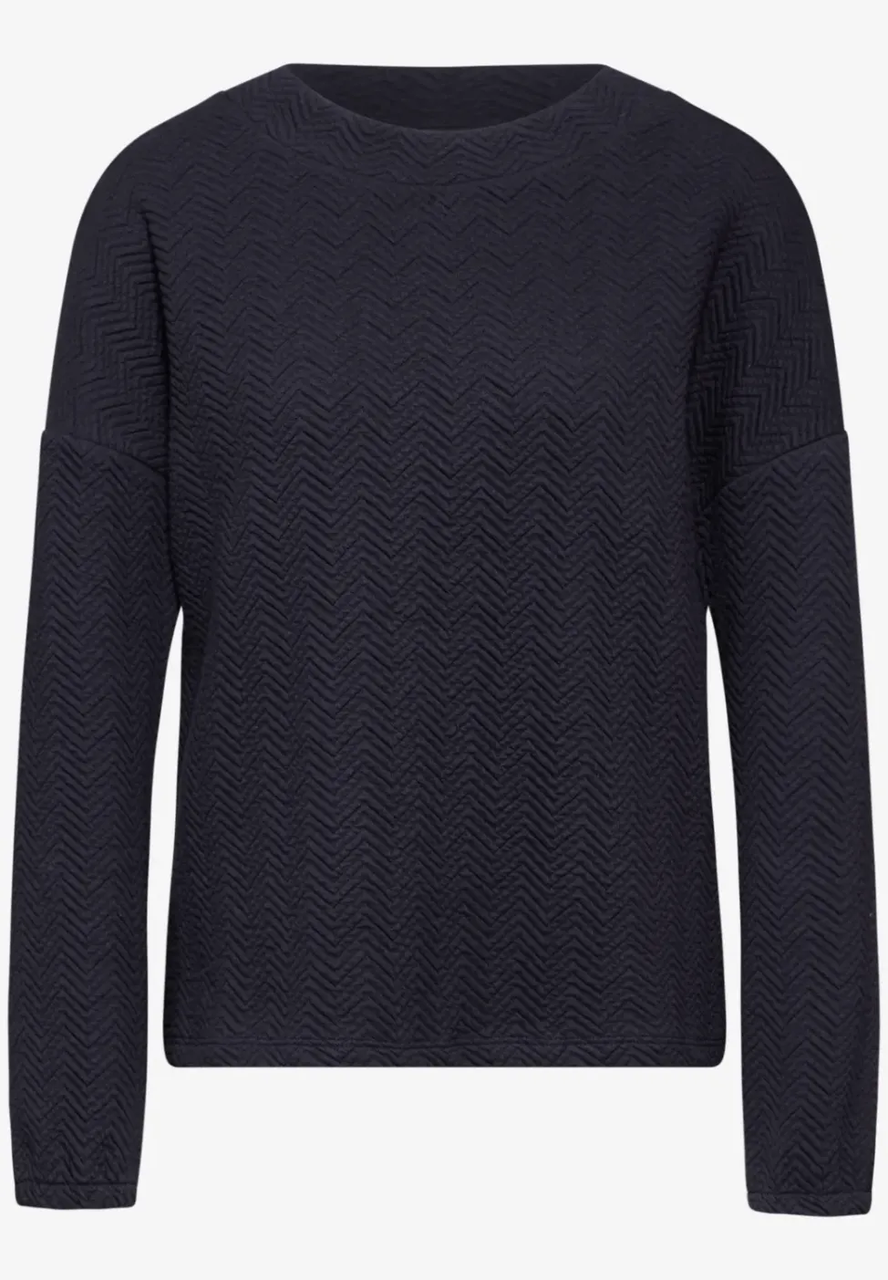 Strukturshirt mit Turtleneck