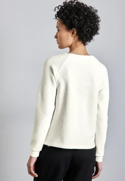 Strukturshirt mit Zipper