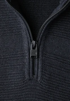Strukturstreifen Pullover