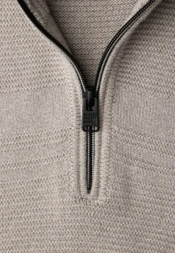 Strukturstreifen Pullover