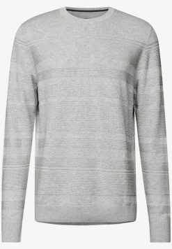 Strukturstreifen Pullover