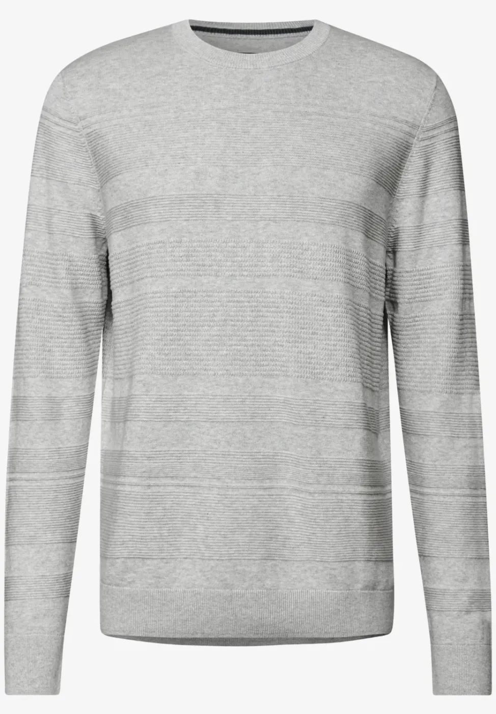 Strukturstreifen Pullover