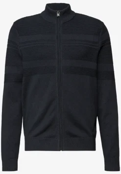 Strukturstreifen Strickjacke