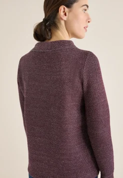 Struktursweatshirt