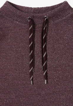 Struktursweatshirt