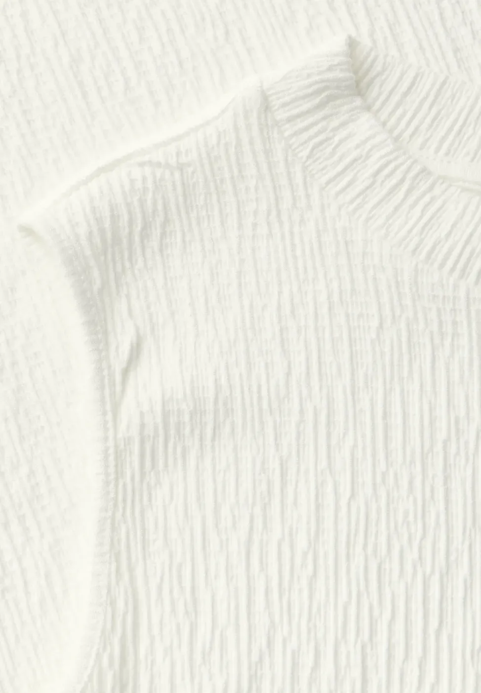Strukturtop mit Turtleneck