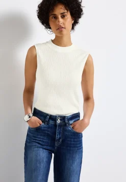 Strukturtop mit Turtleneck