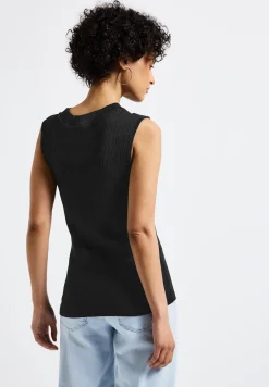 Strukturtop mit Turtleneck