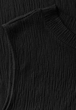 Strukturtop mit Turtleneck
