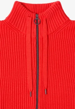 Strukturweste mit Zipper
