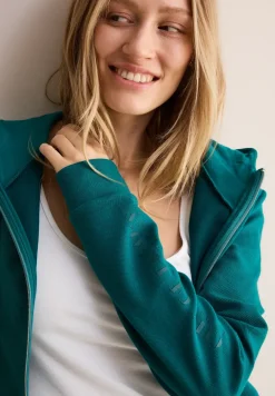 Sweatjacke mit Kapuze
